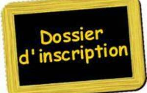 Dossier inscription 2020-2021