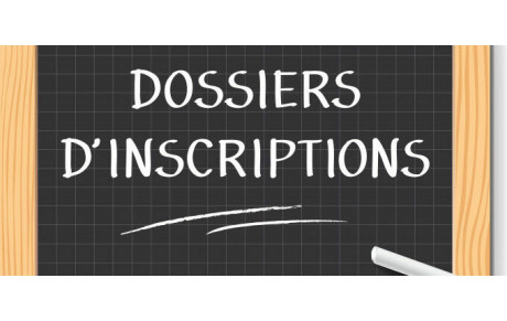 Inscriptions 2021-2022